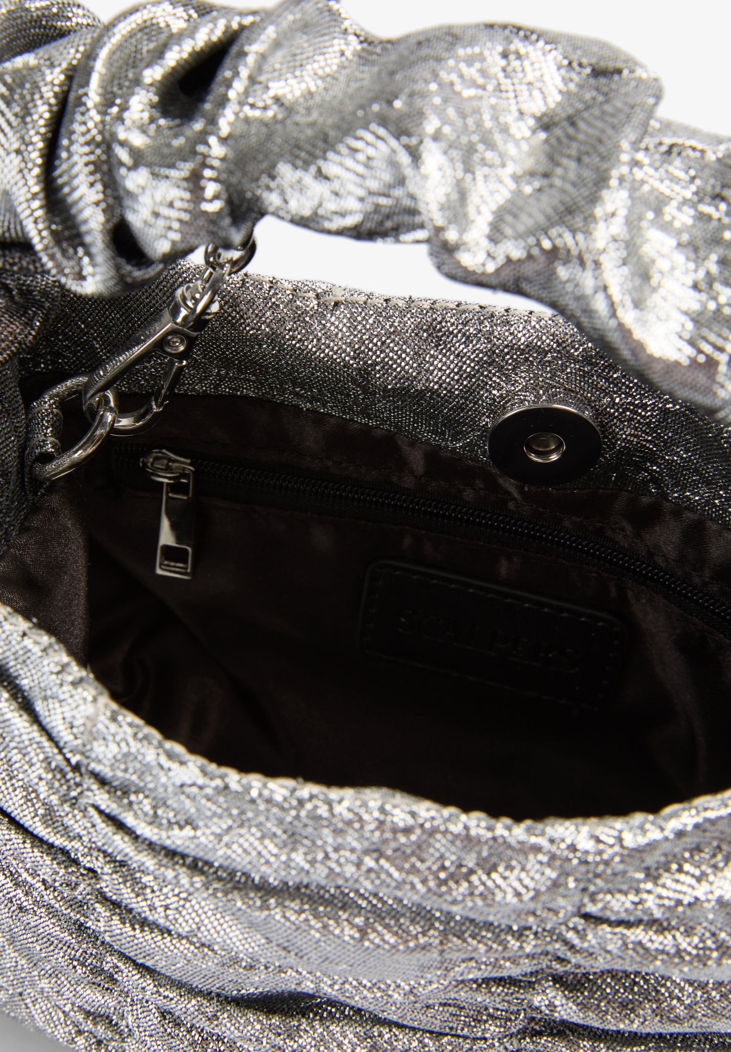 BOLSO DE MANO METALIZADO