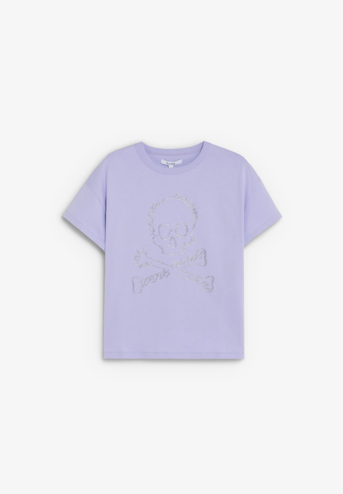 CAMISETA CALAVERA GLITTER