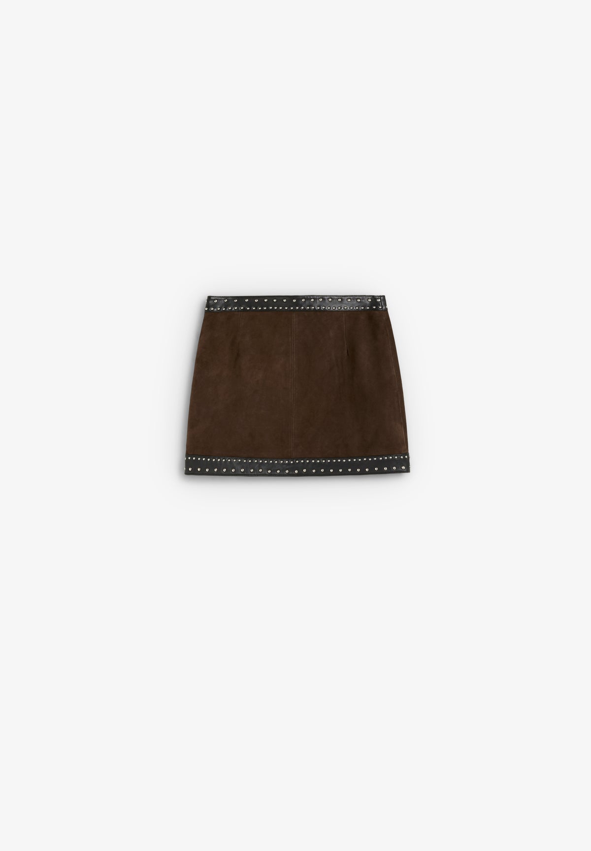 MINIFALDA PIEL STUDS