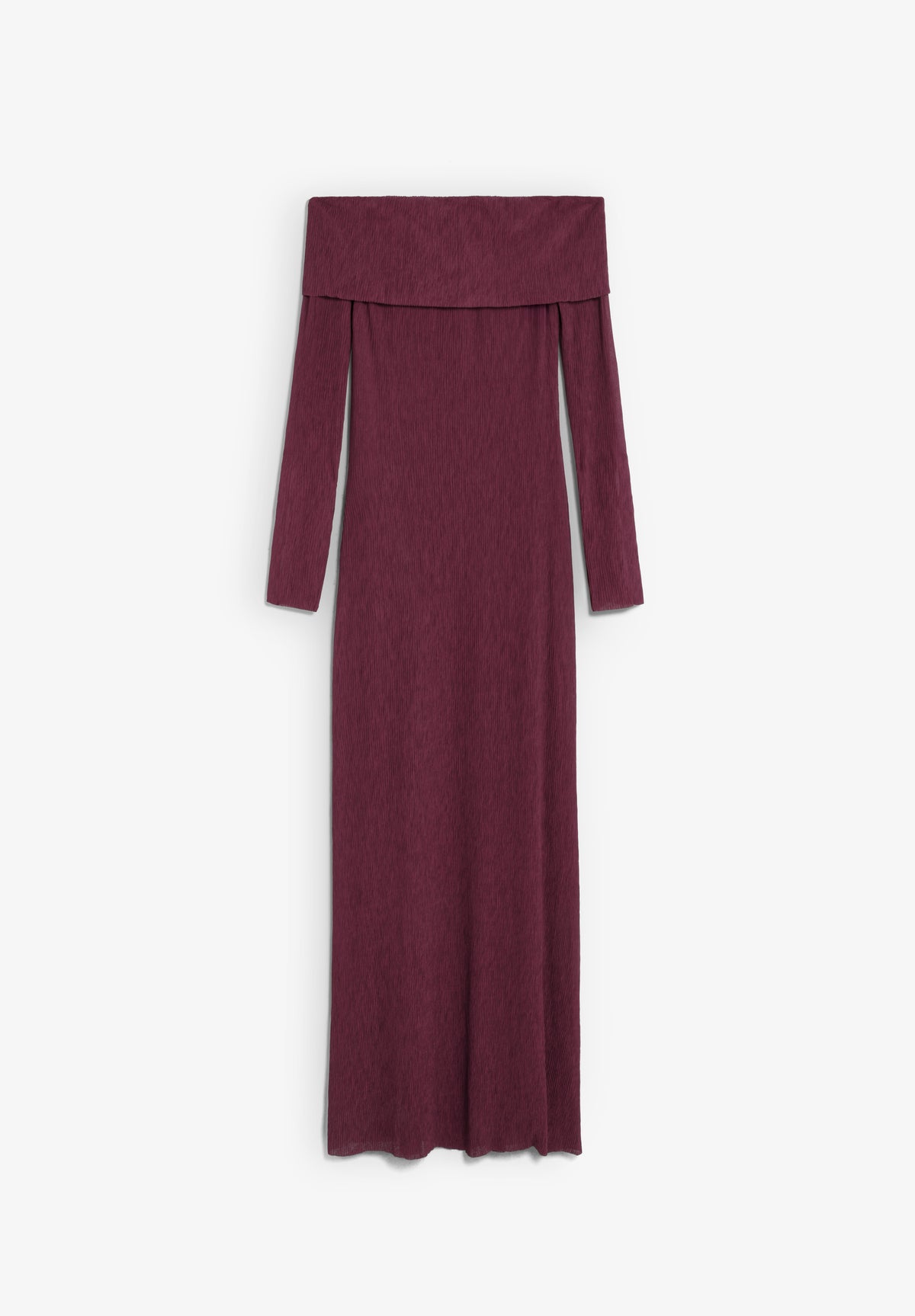 VESTIDO PUNTO ESCOTE BARDOT