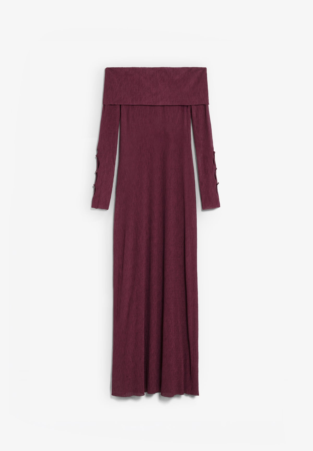 VESTIDO PUNTO ESCOTE BARDOT