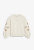 SUDADERA BORDADOS FLORALES