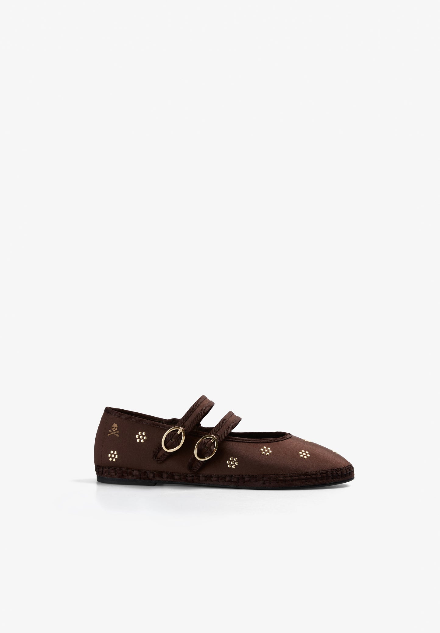 SCSATENSTUDSDOUBLESTRAP SLIPPER