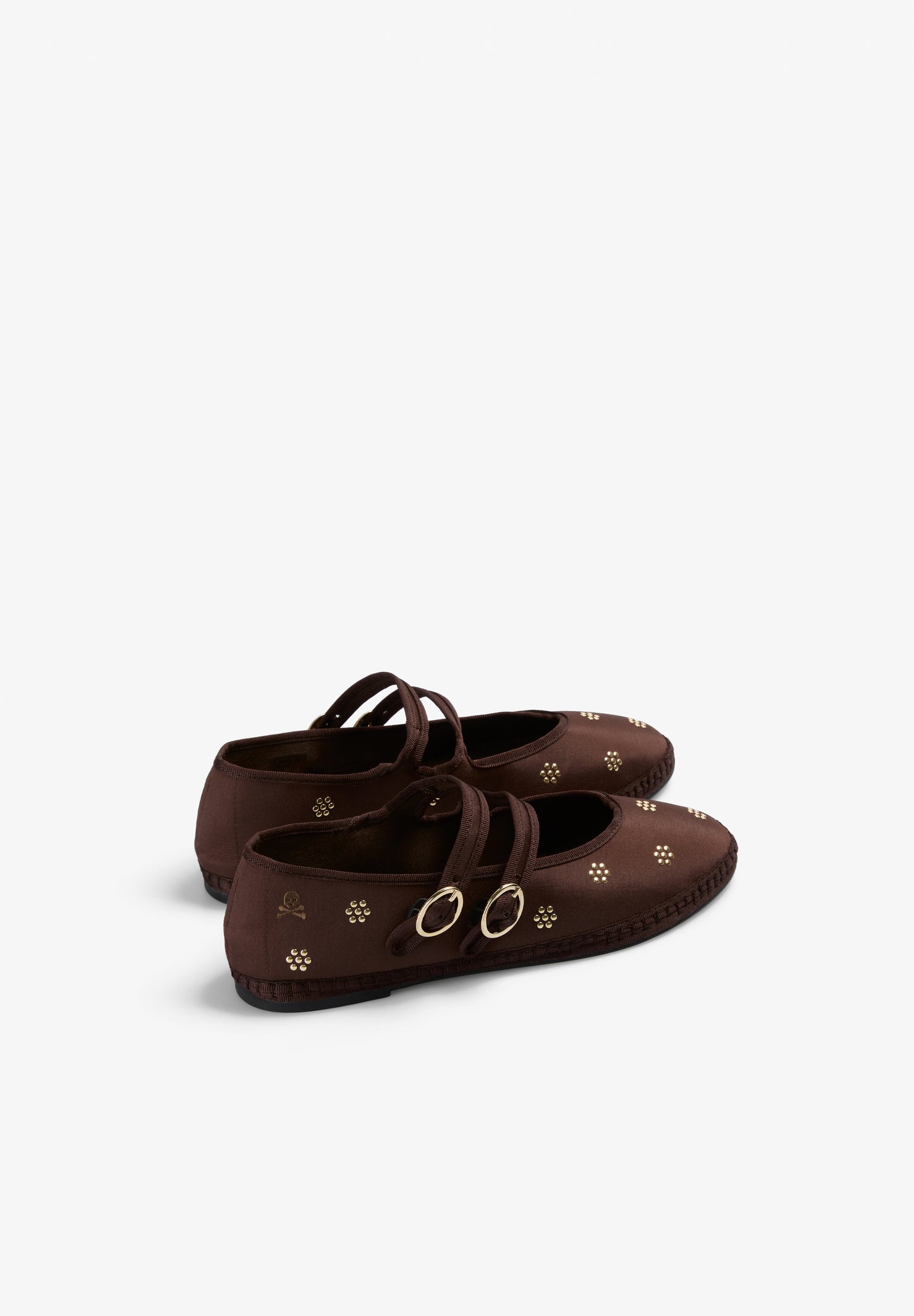 SCSATENSTUDSDOUBLESTRAP SLIPPER