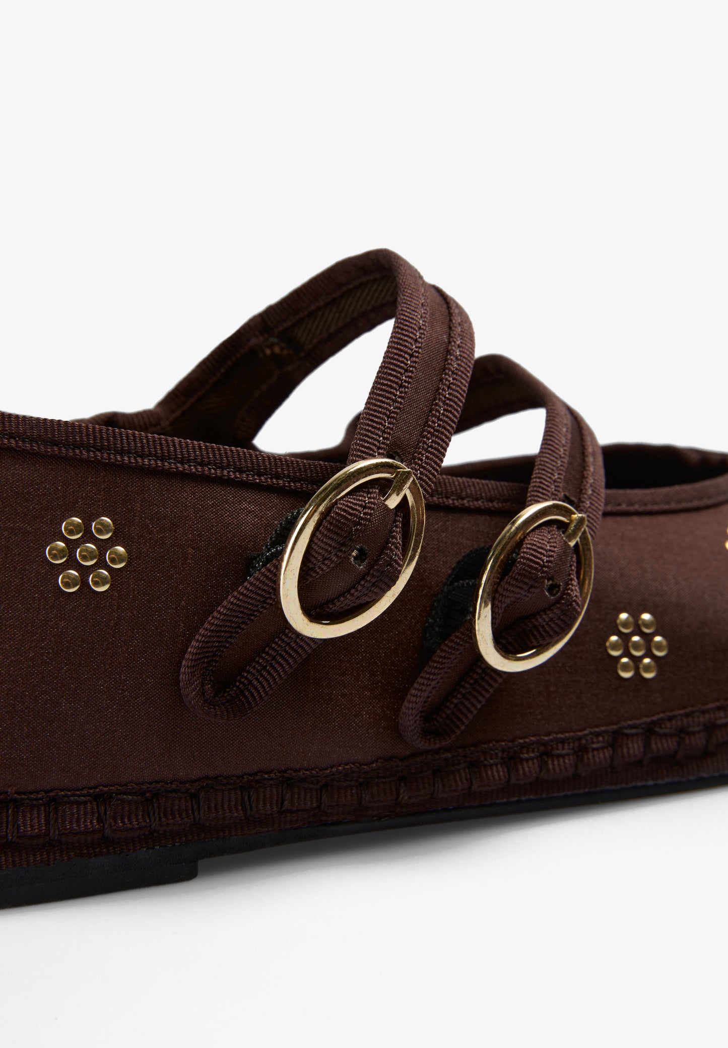 SCSATENSTUDSDOUBLESTRAP SLIPPER