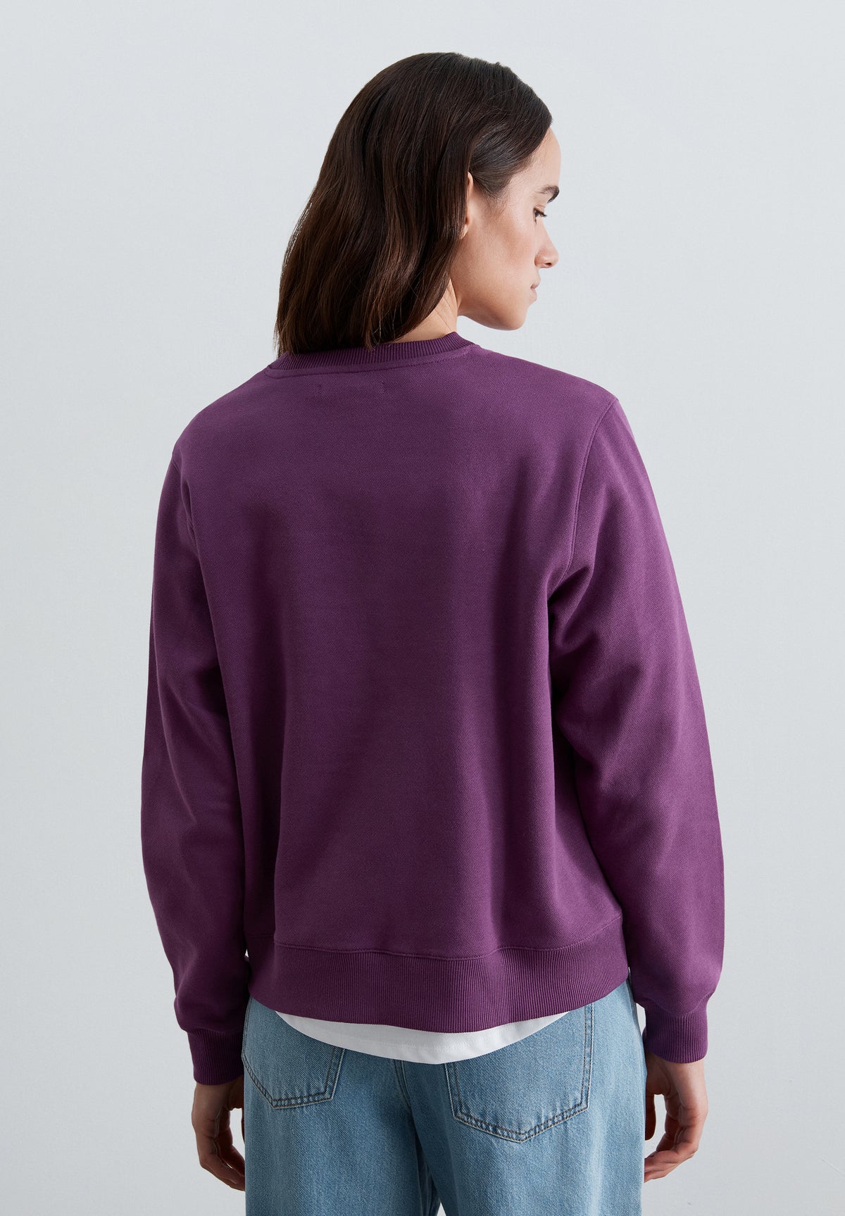 SUDADERA BORDADA REGULAR FIT