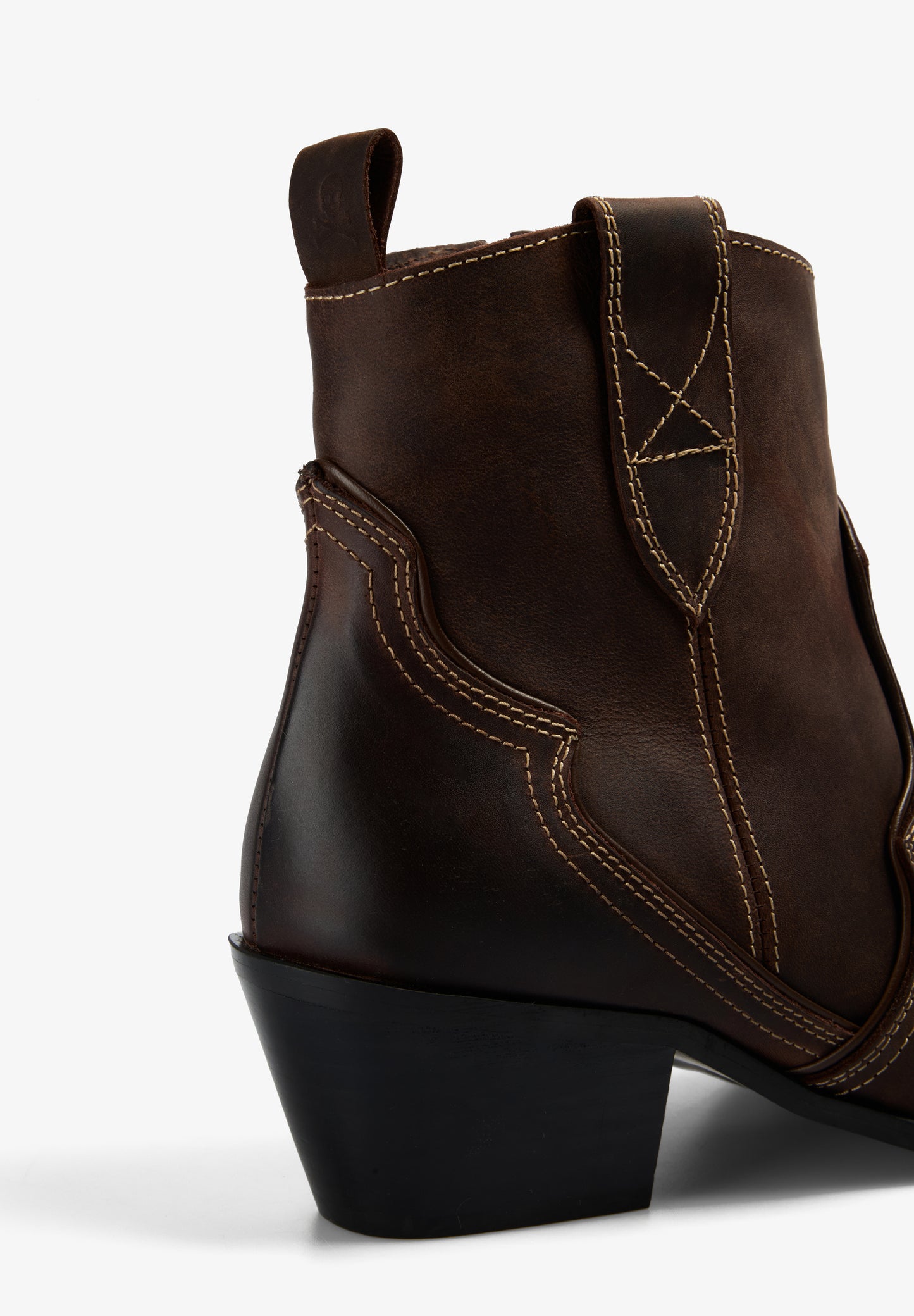 BOTAS BAJAS COWBOY PIEL