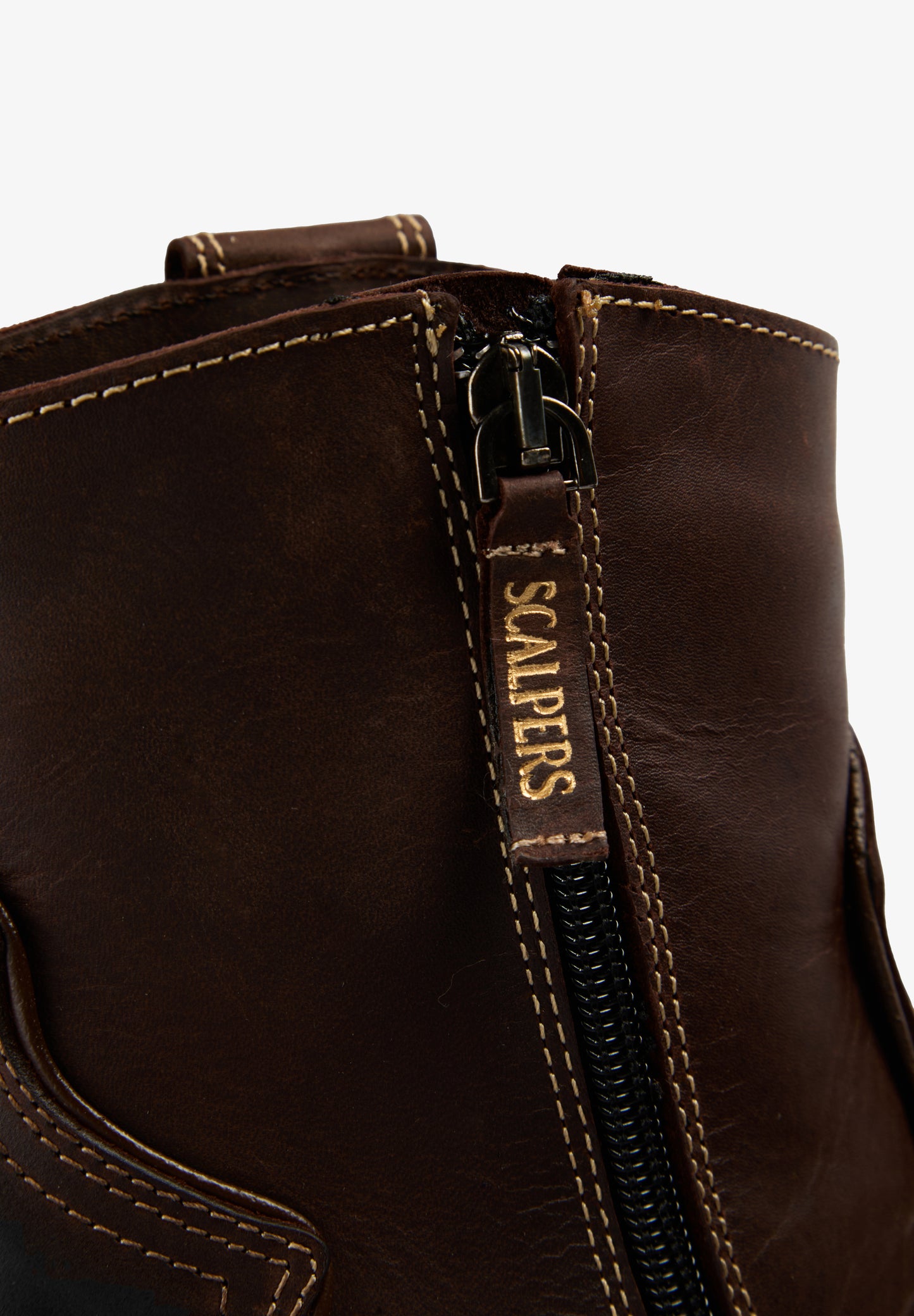 BOTAS BAJAS COWBOY PIEL