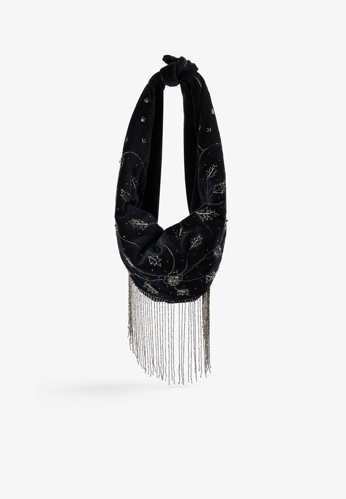 SCPARVELVETFRINGES BAG
