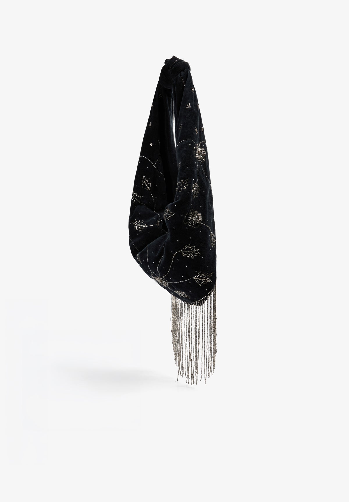 SCPARVELVETFRINGES BAG