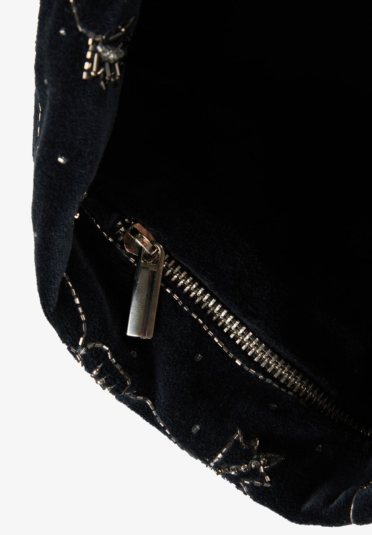 SCPARVELVETFRINGES BAG