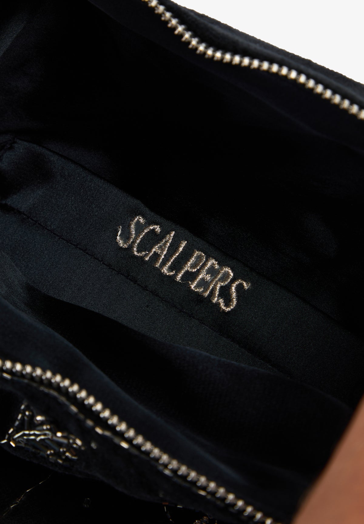 SCPARVELVETFRINGES BAG