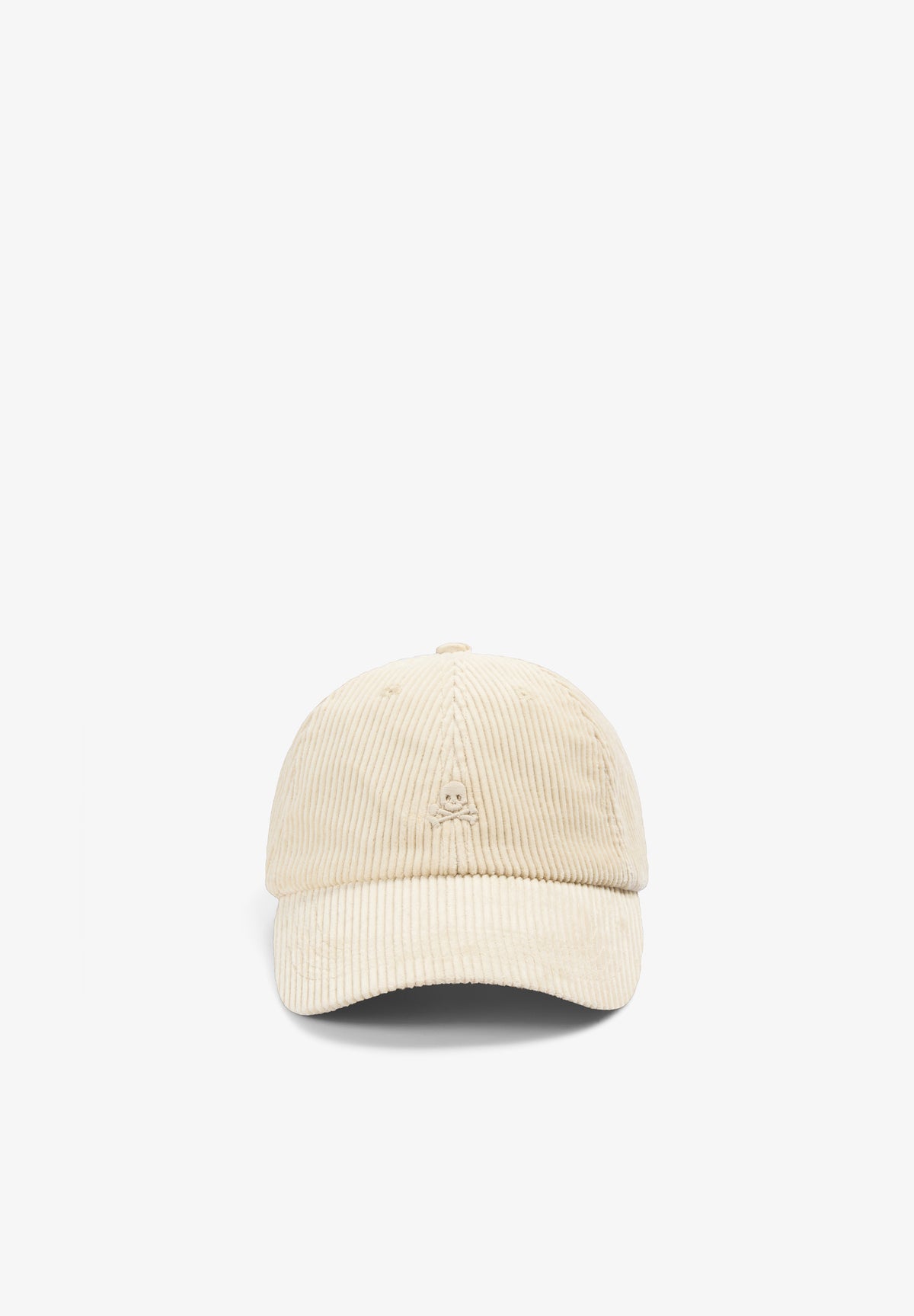 SCSKULLCORDUROY CAP