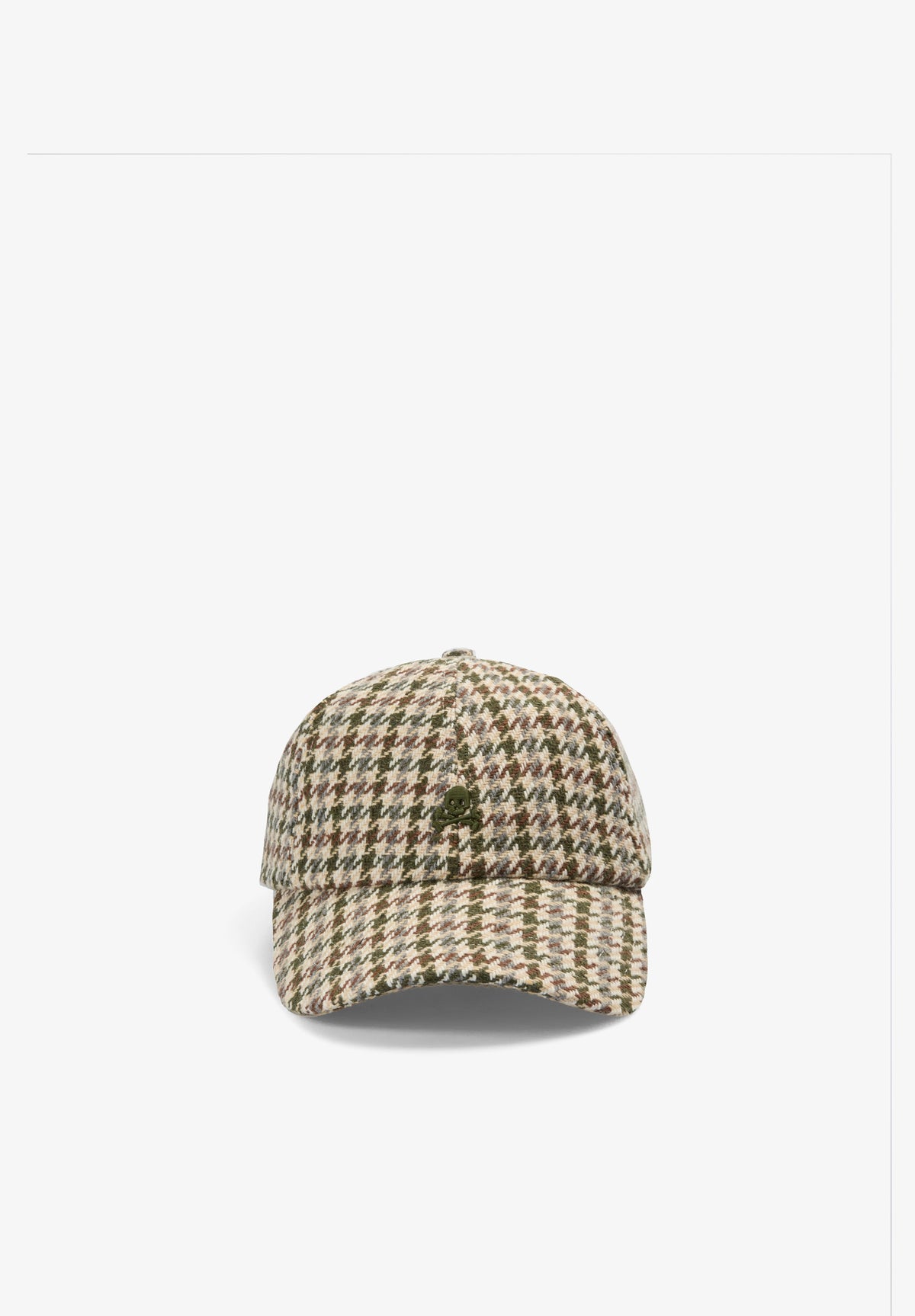SCSKULLCHECKS CAP