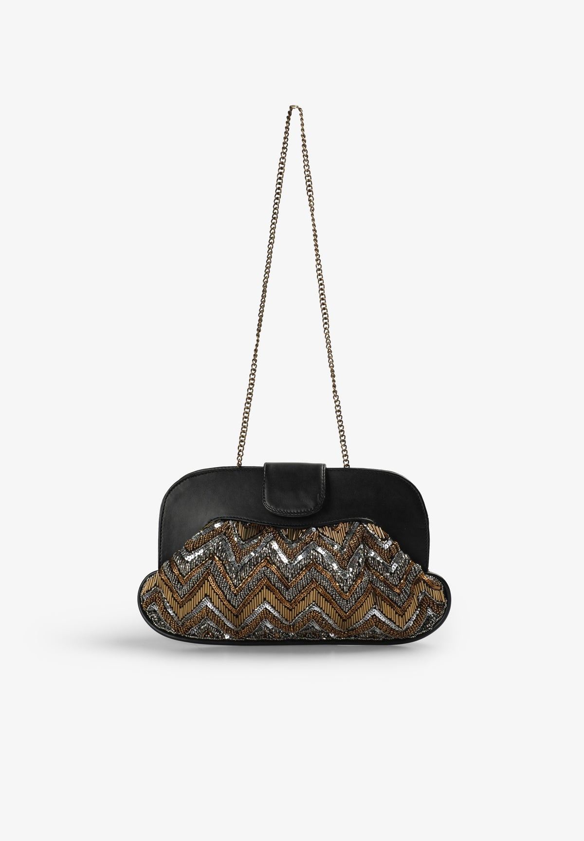 BOLSO CLUTCH ABALORIOS
