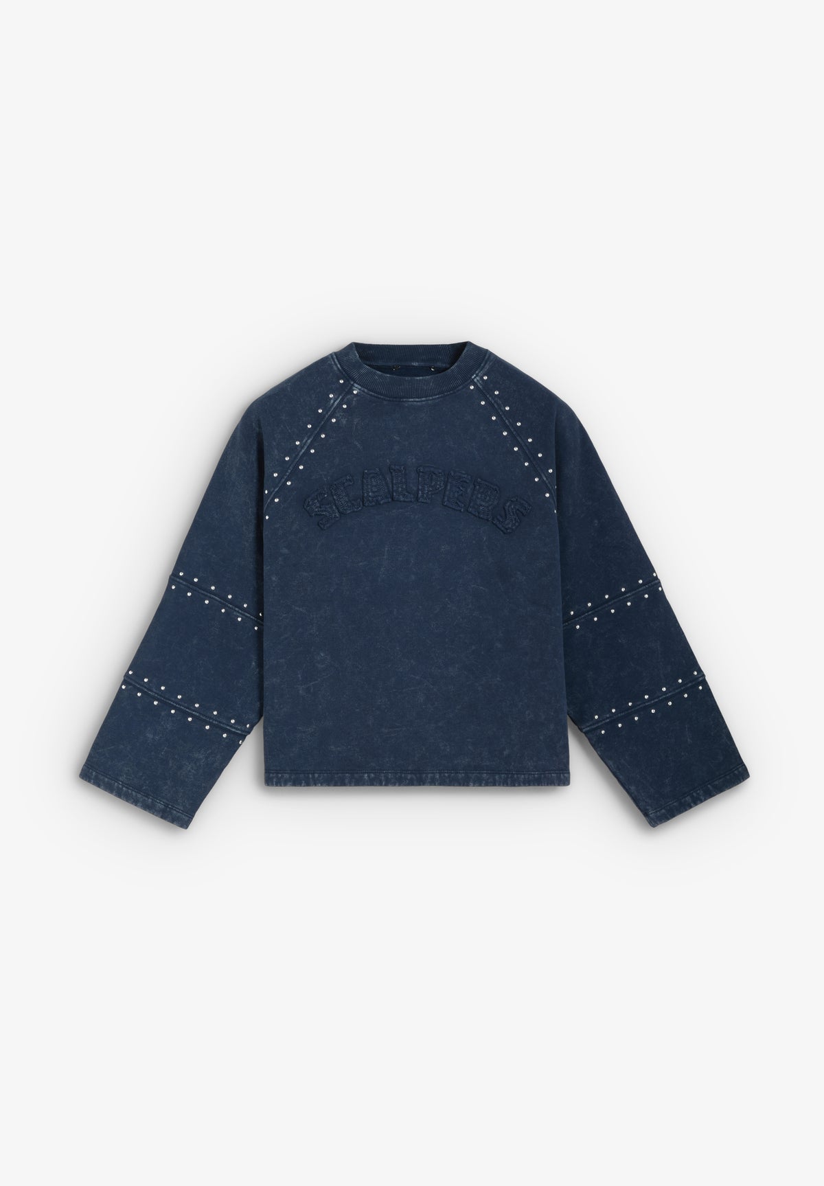 SUDADERA STUDS LOGO PARCHE