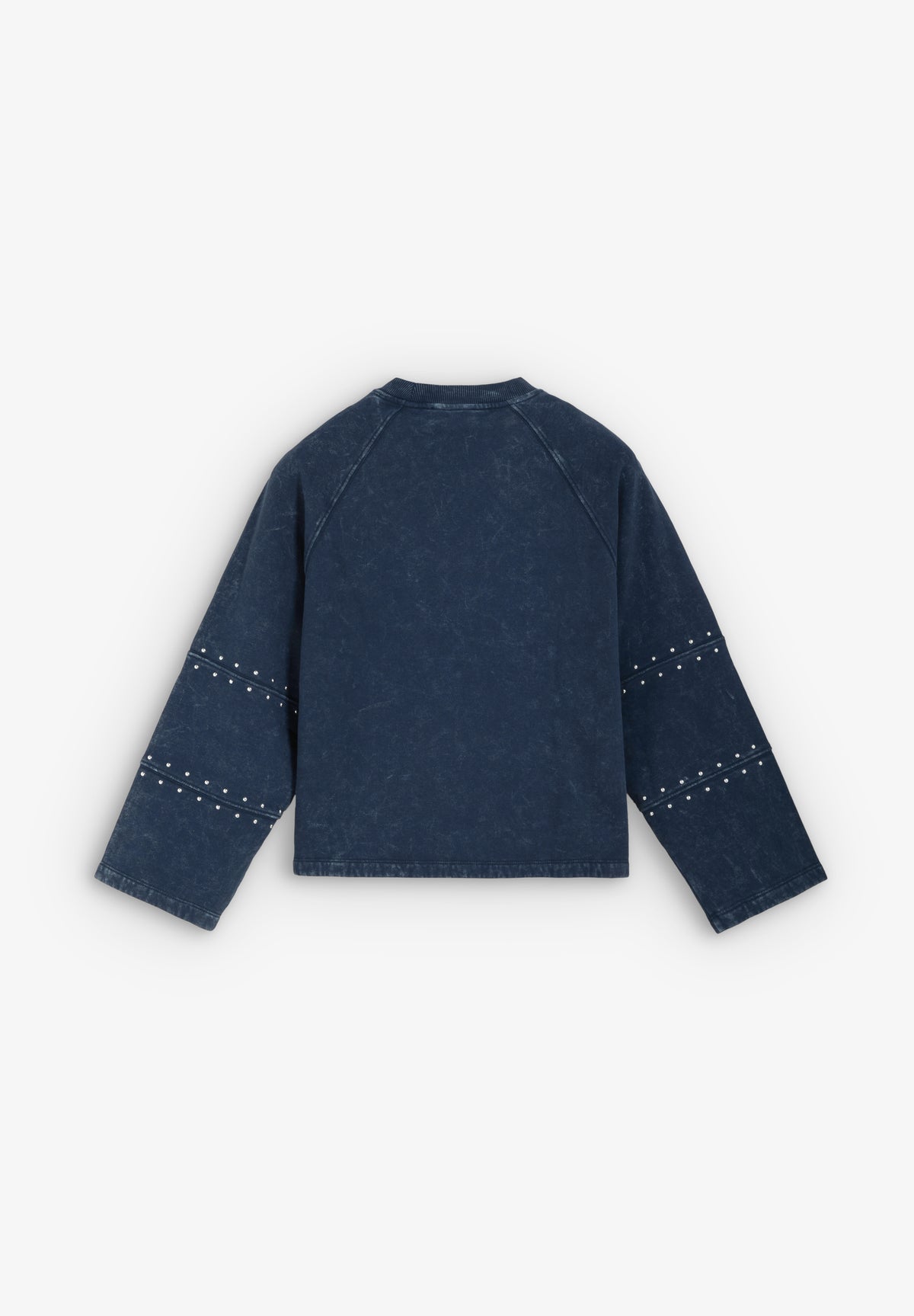 SUDADERA STUDS LOGO PARCHE