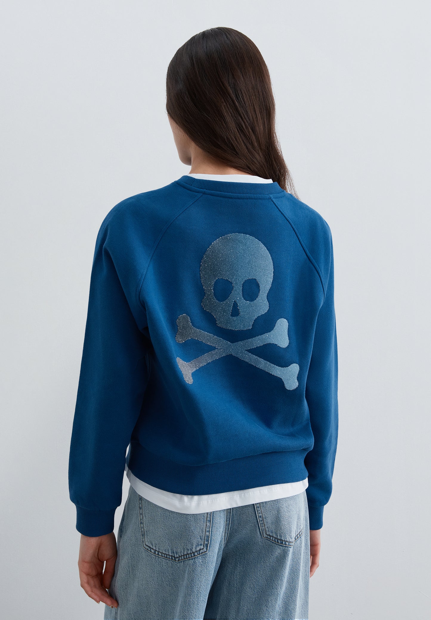 SUDADERA PRINT TRASERO GLITTER