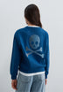 SUDADERA PRINT TRASERO GLITTER