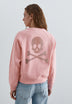 SUDADERA PRINT TRASERO GLITTER