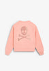 SCCAVIAR SKULL BACK SWEATER