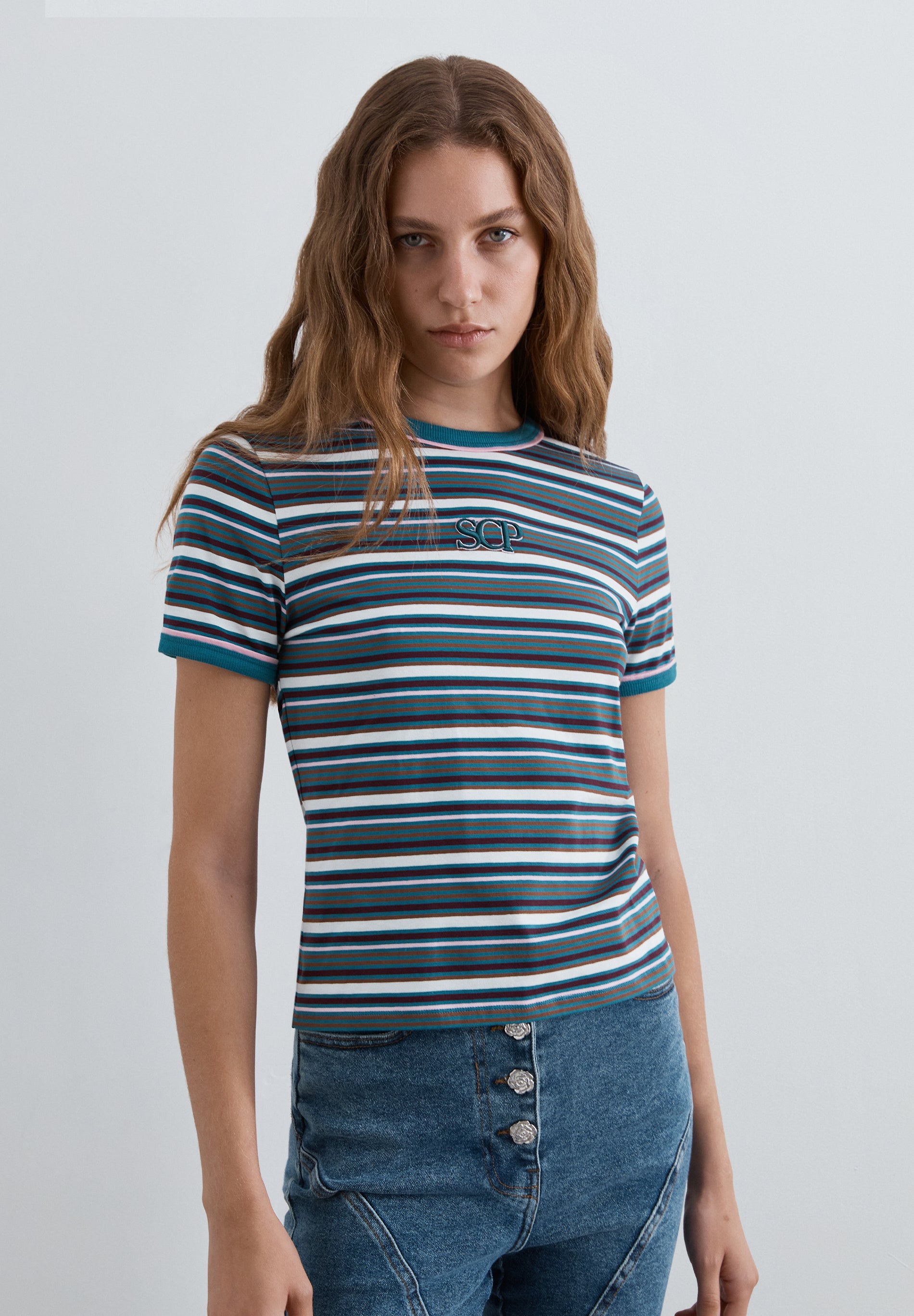 CAMISETA RAYAS MULTICOLOR