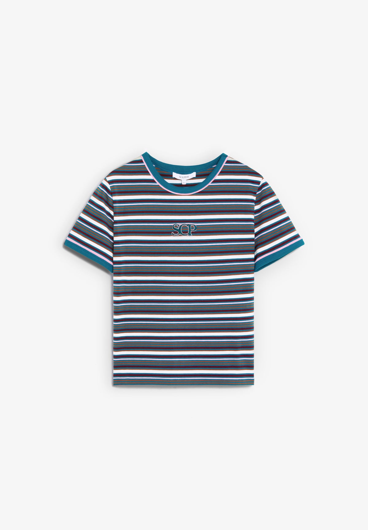CAMISETA RAYAS MULTICOLOR