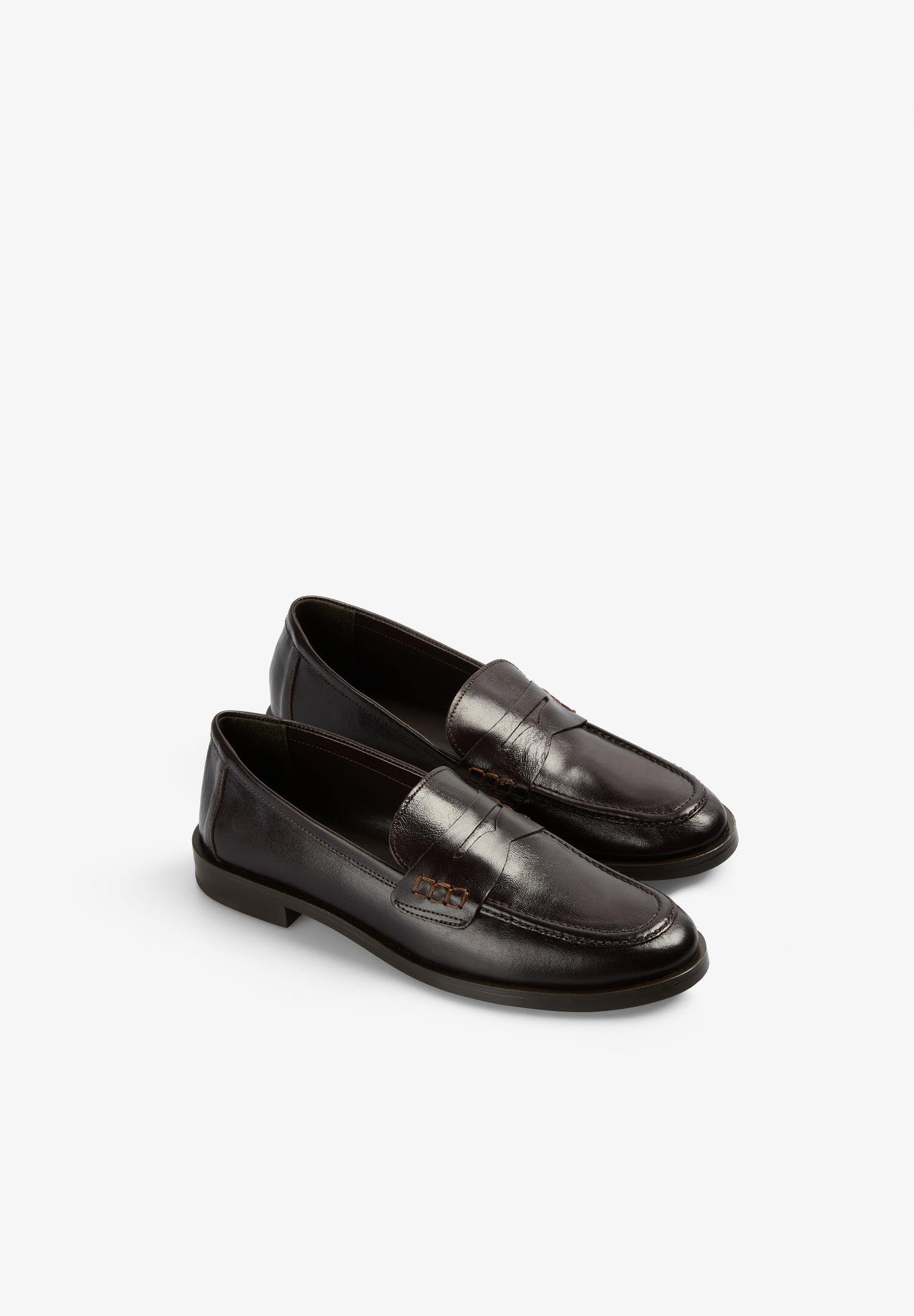 SCPATENT LOAFERS SHOES