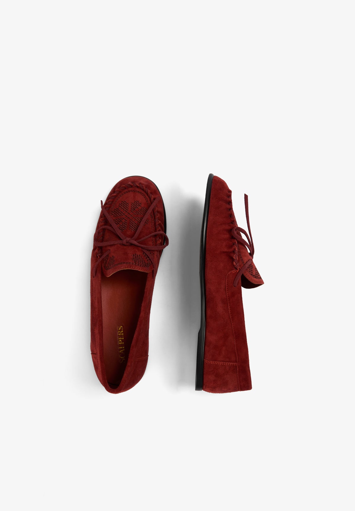 MOCASINES ANTE BORDADOS