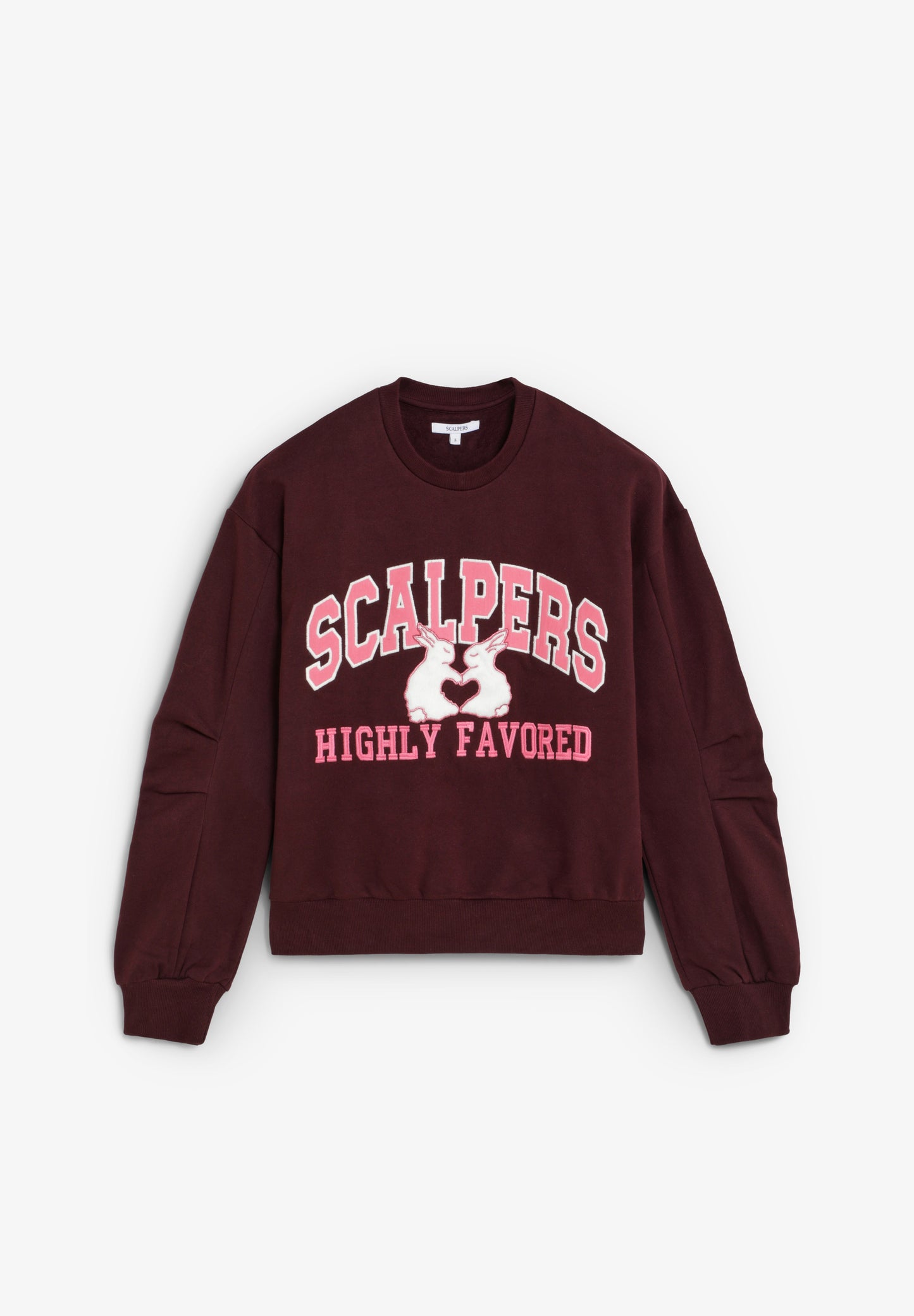 SCVELVET PATCH SWEATER