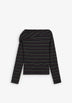SCASY STRIPES LS TEE