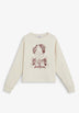 SCSKULL GLITTER STRASS SWEATTER