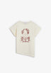 CAMISETA CALAVERA GLITTER