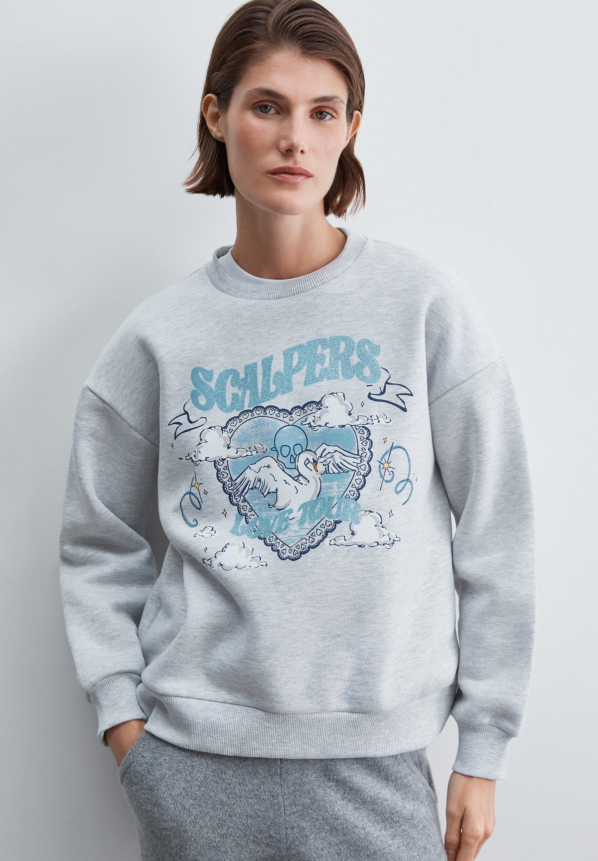 SUDADERA ESTAMPADO GLITTER