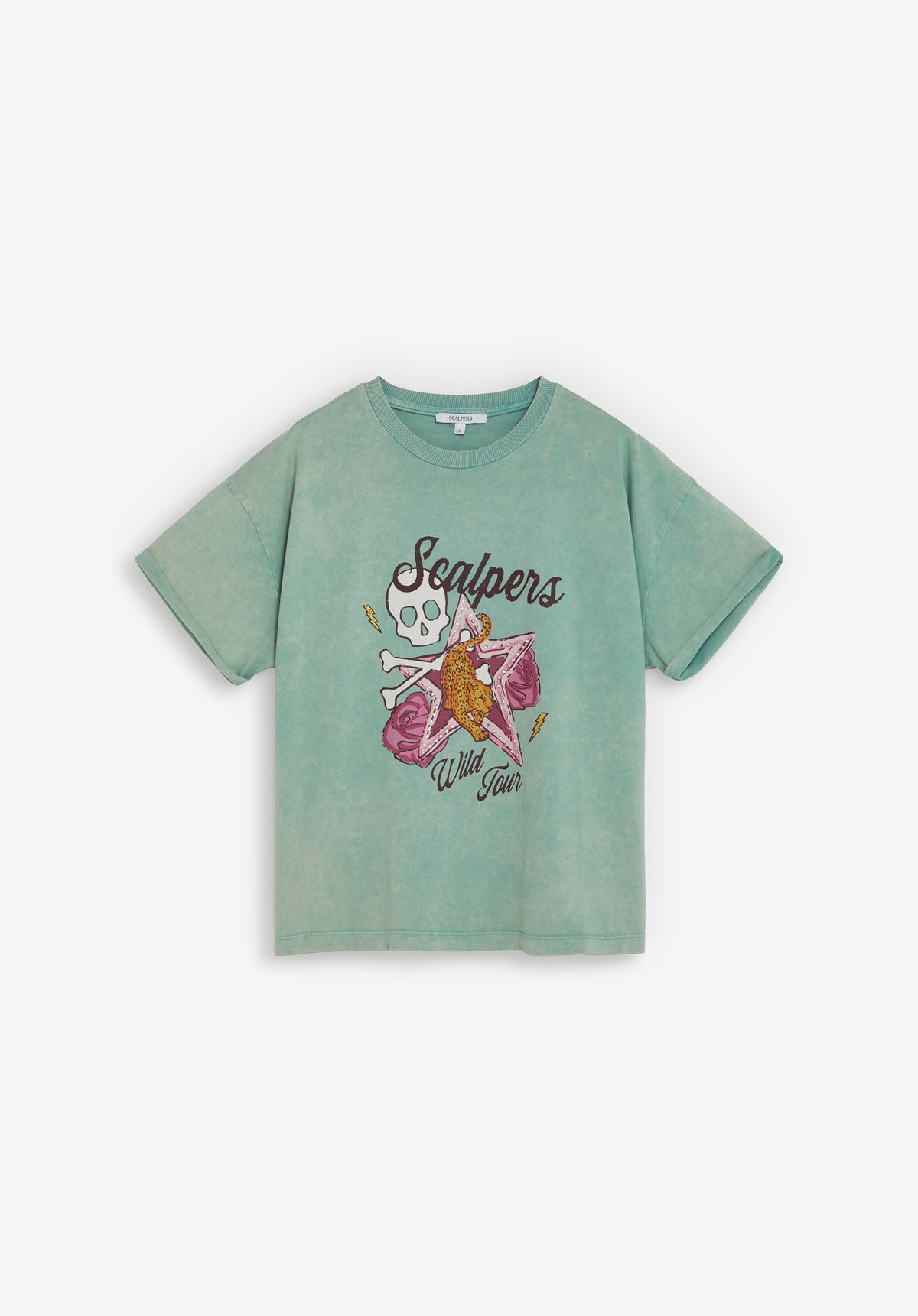CAMISETA ESTAMPADA WASHED