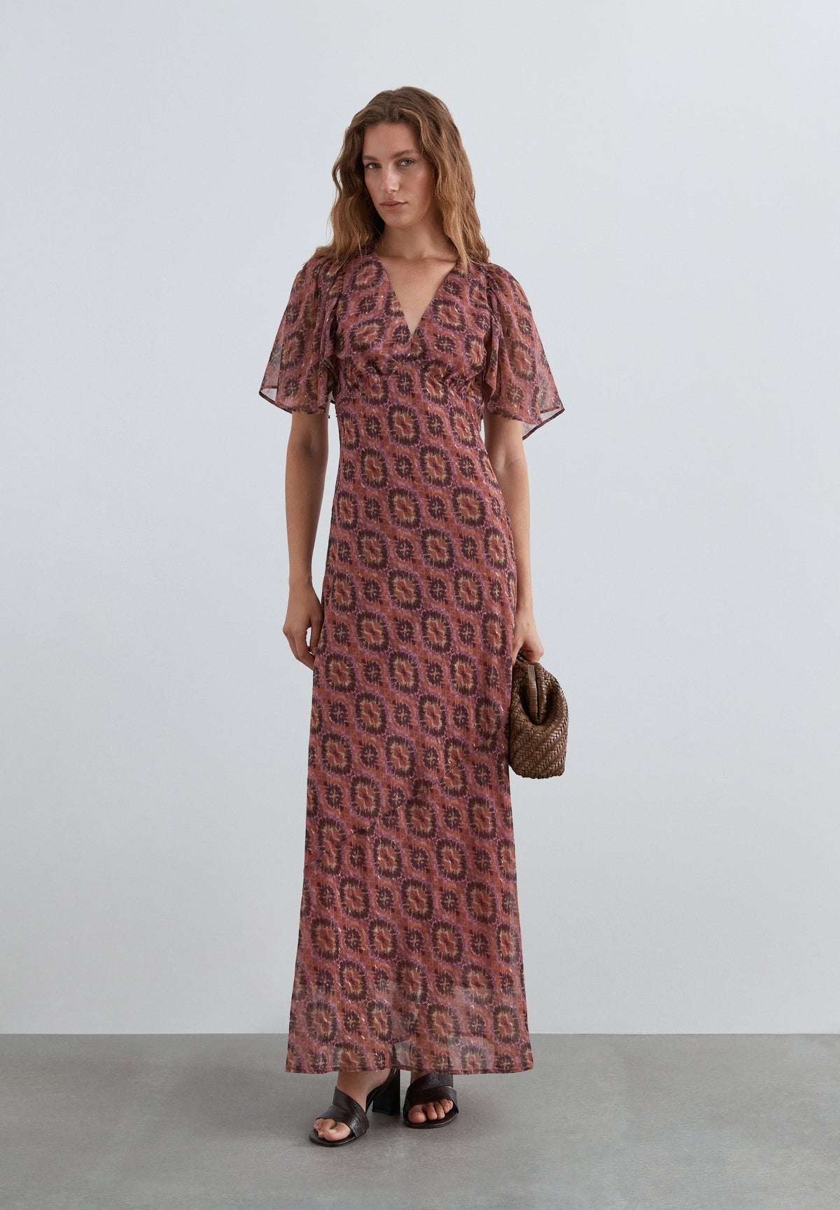 VESTIDO FLUIDO ESTAMPADO