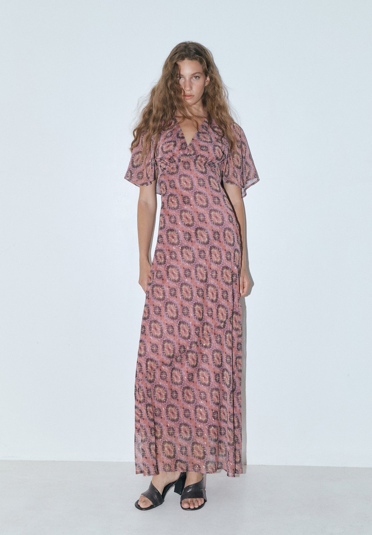 VESTIDO FLUIDO ESTAMPADO