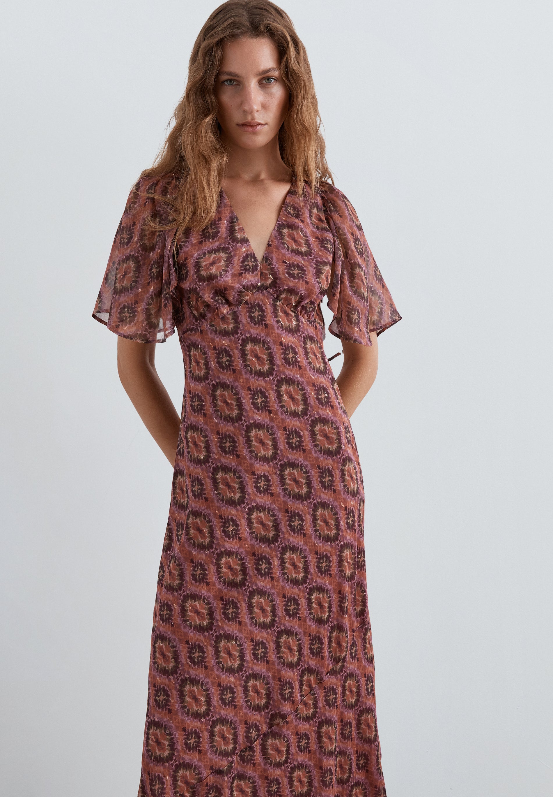 VESTIDO FLUIDO ESTAMPADO