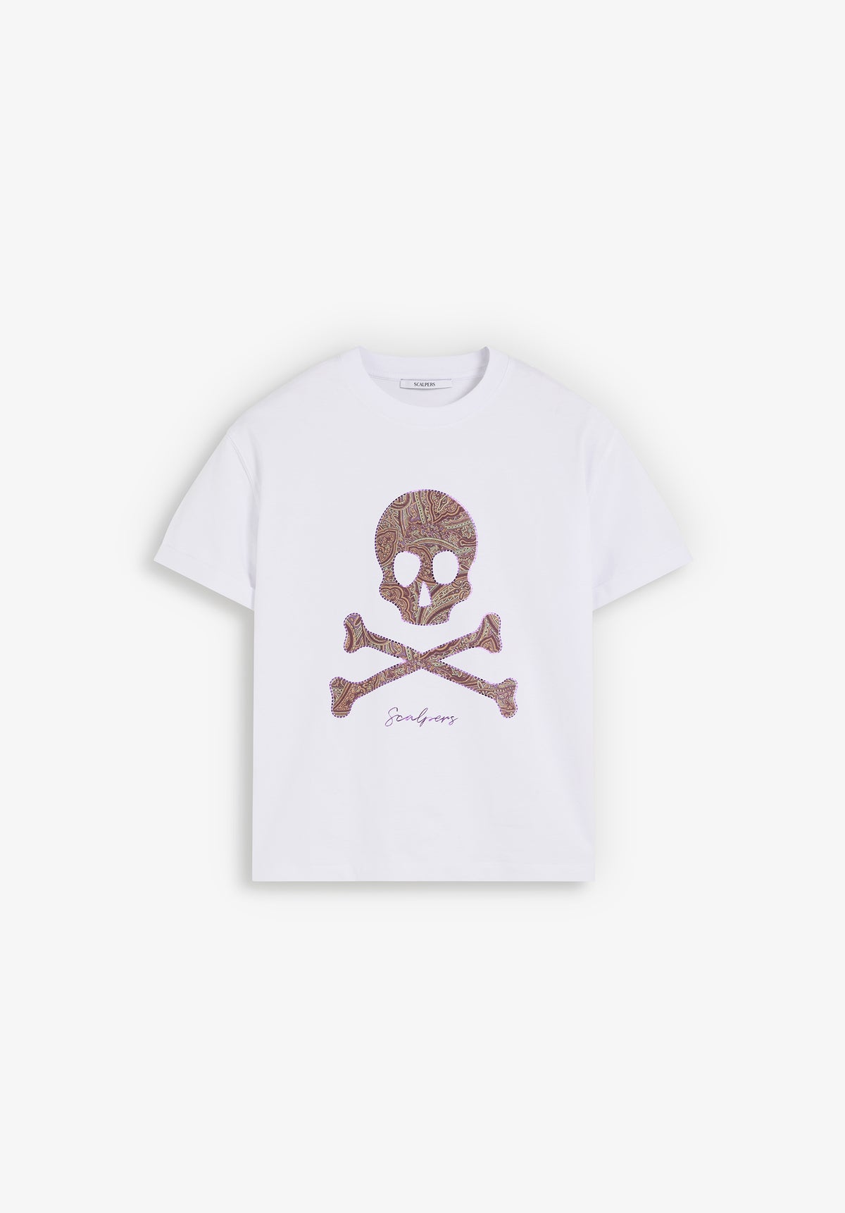 CAMISETA CALAVERA PAISLEY