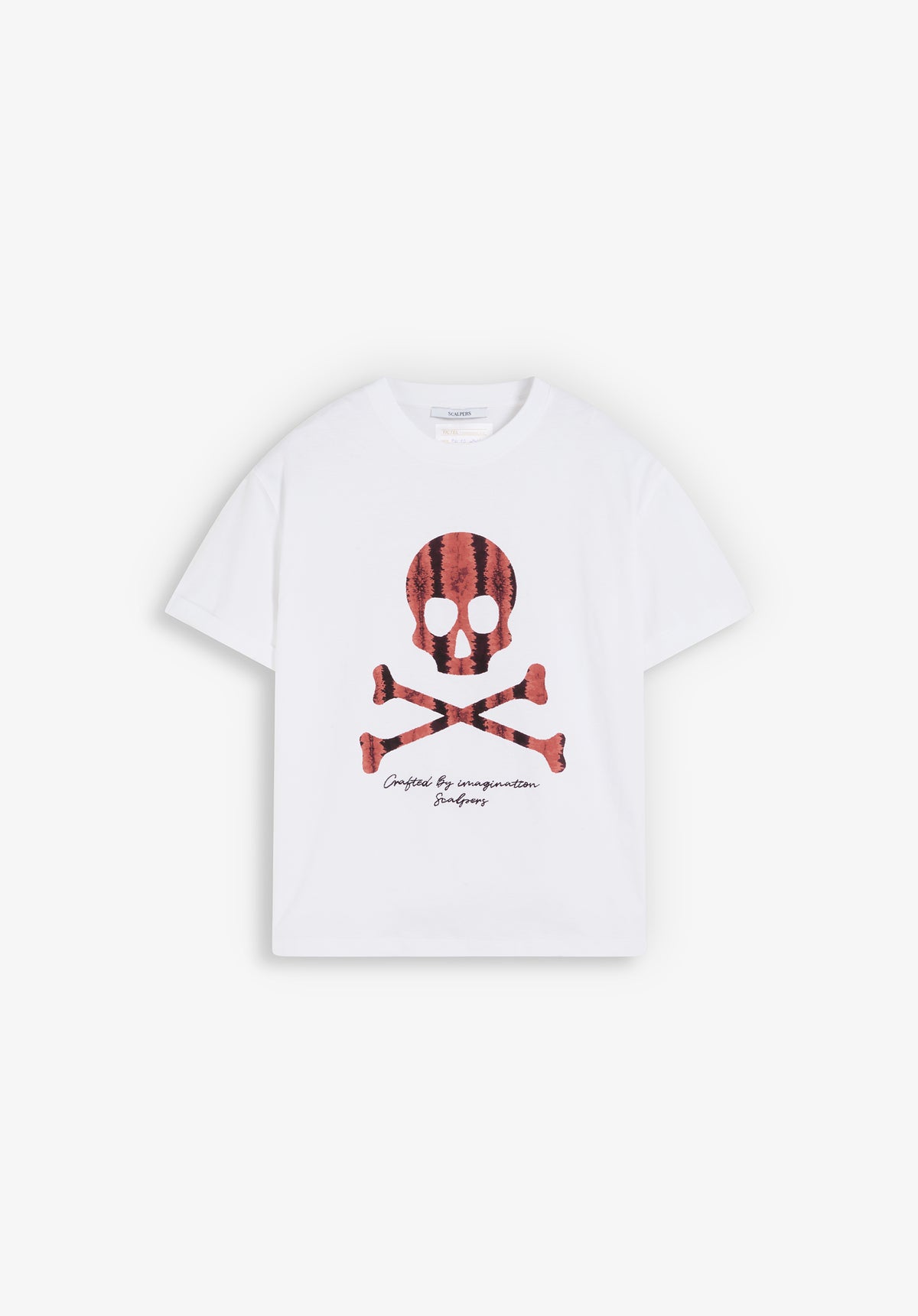 CAMISETA CALAVERA ESTAMPADA