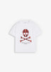 CAMISETA CALAVERA ESTAMPADA