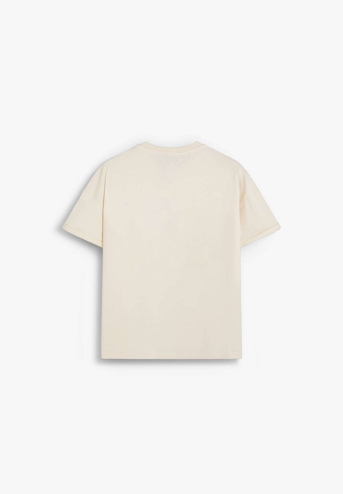 SCHEAVY SOLID EMB TEE
