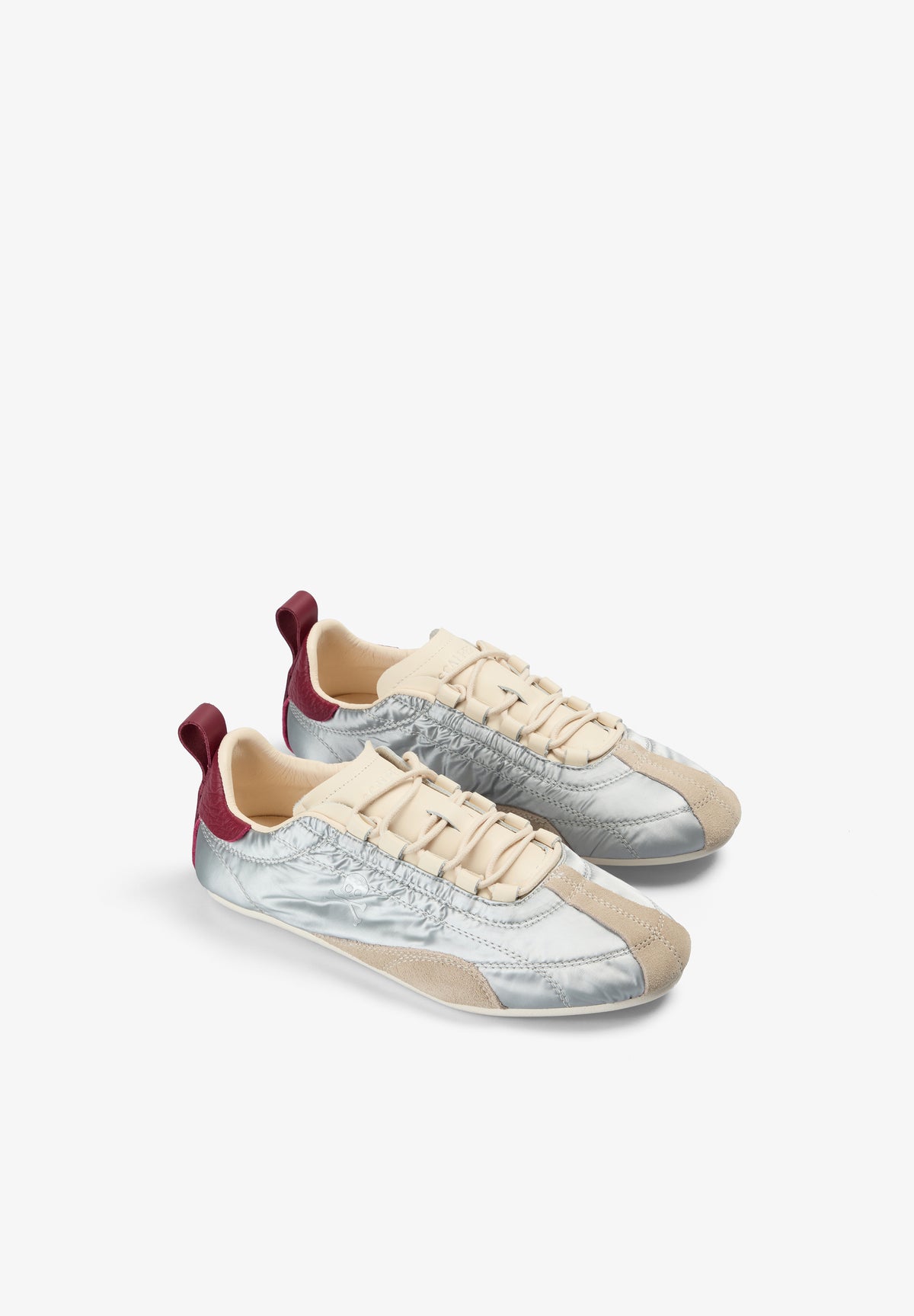 SCRUNNERMETALLIC SNEAKERS