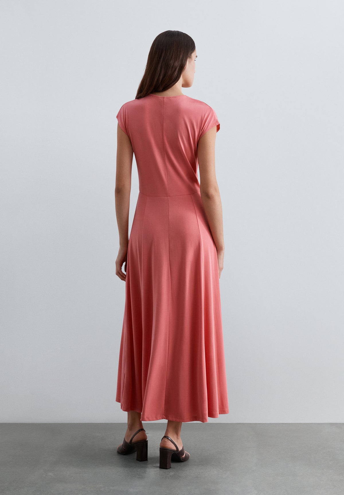 SCRF NEW CUPRO DRESS