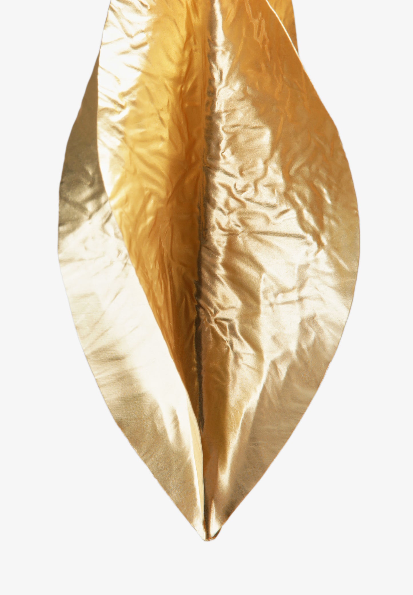 PENDIENTES PÉTALO DORADOS