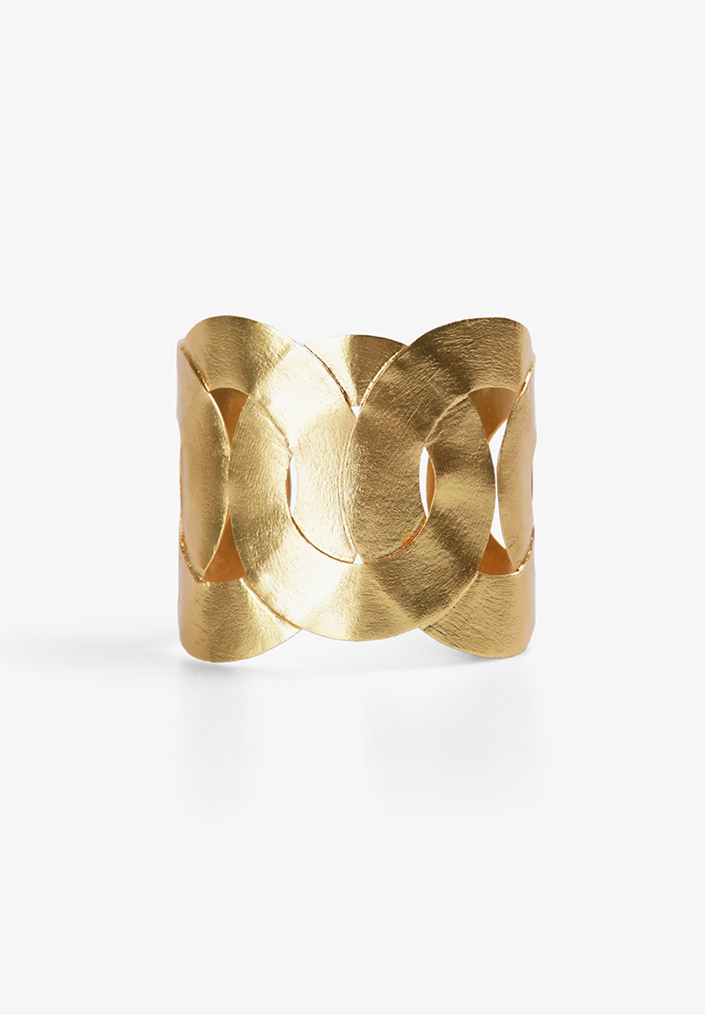 BRAZALETE DORADO ENTRELAZADO