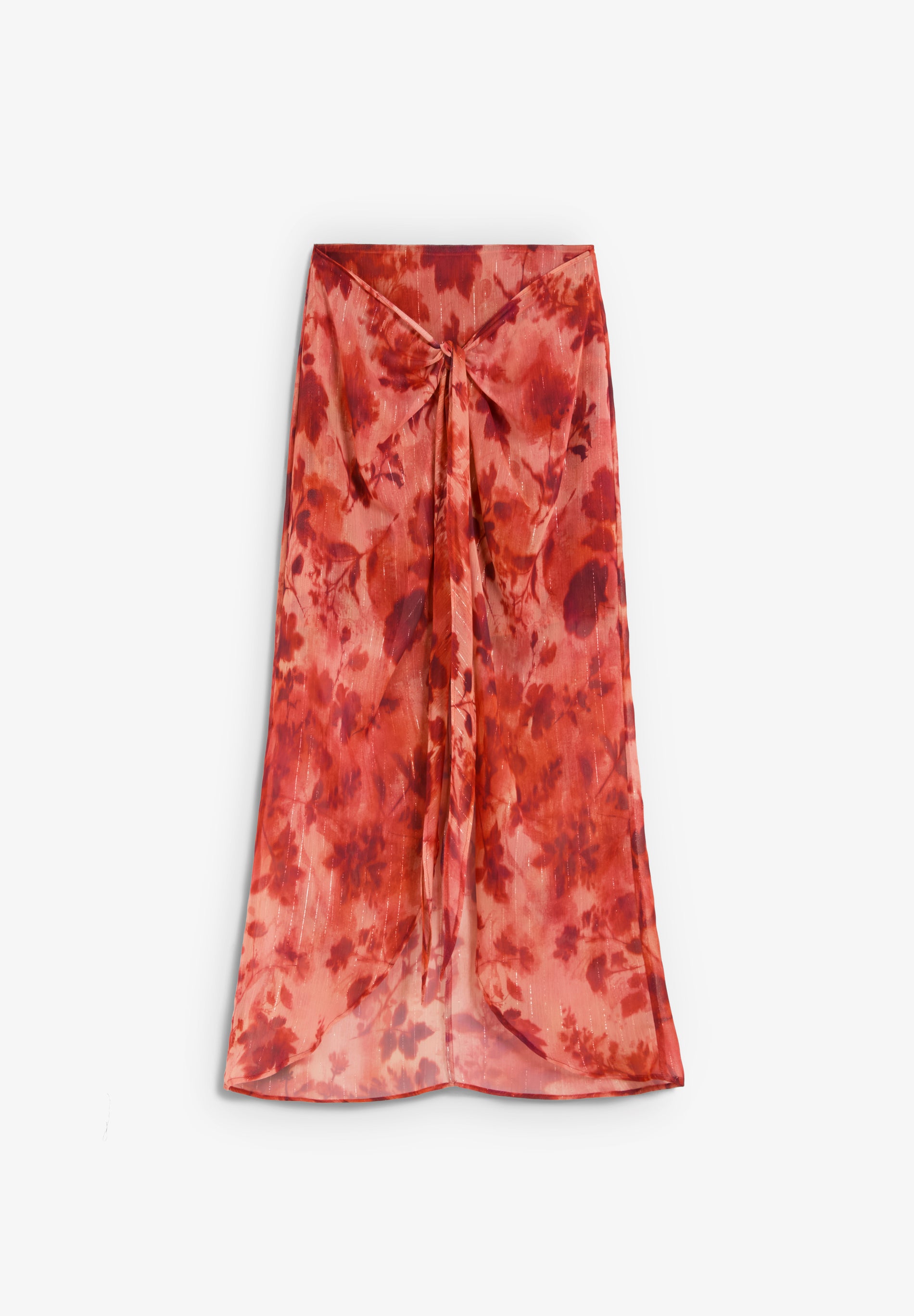 FALDA MIDI ESTAMPADO FLORAL