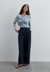 PANTALÓN TAFETA WIDE LEG