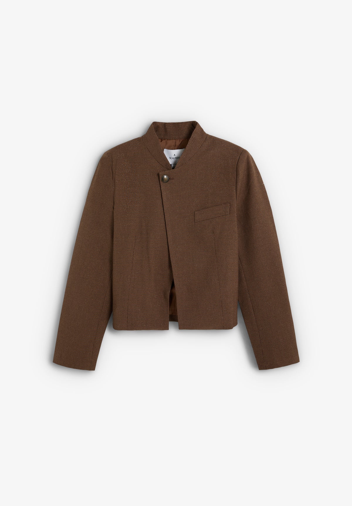 BLAZER CRUZADA CUADROS