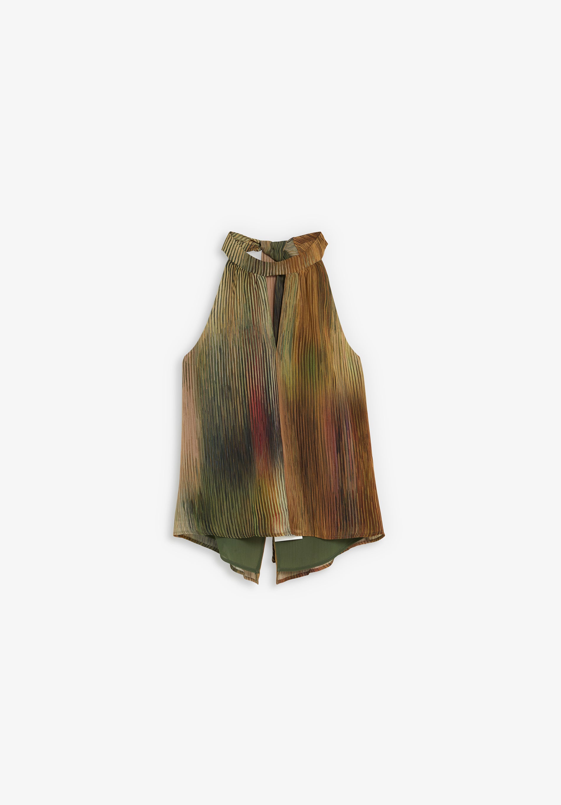 TOP PLISADO MULTICOLOR
